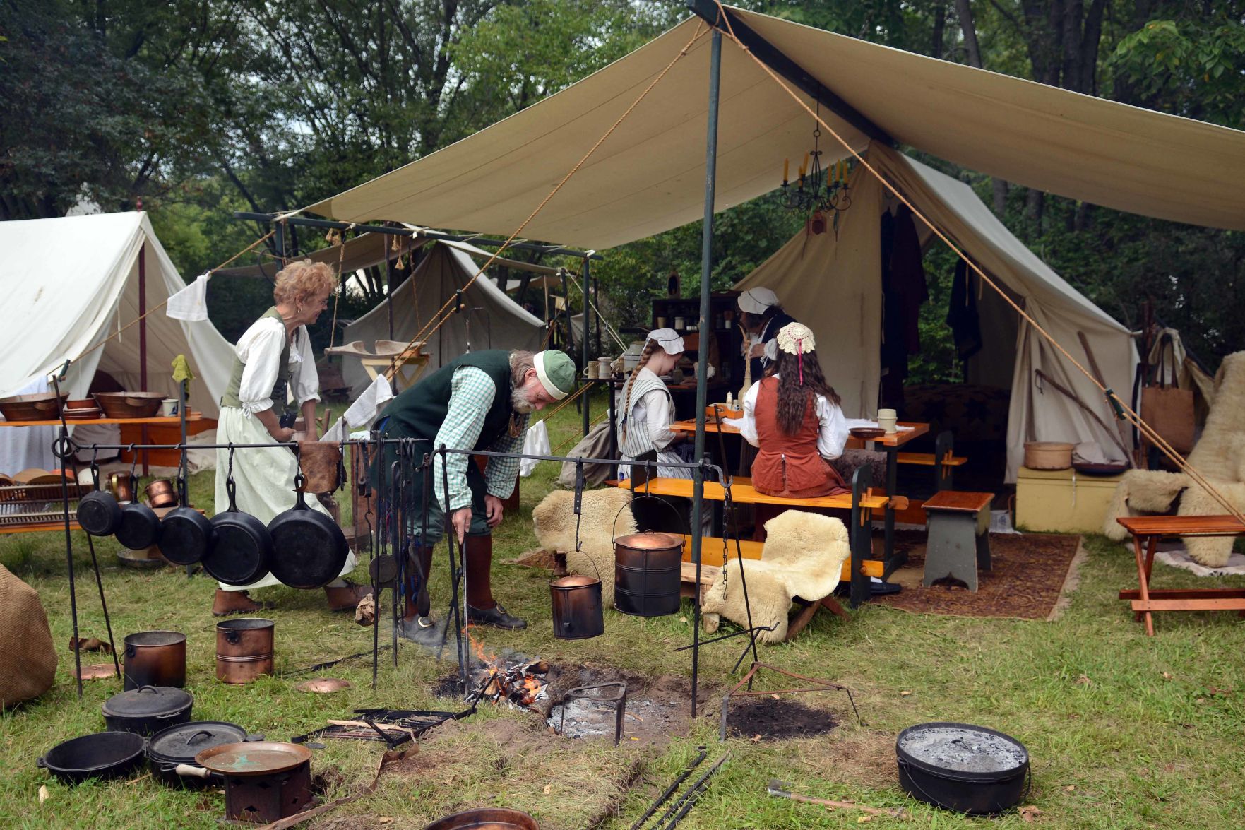 Scenes from the Baraboo River Rendezvous